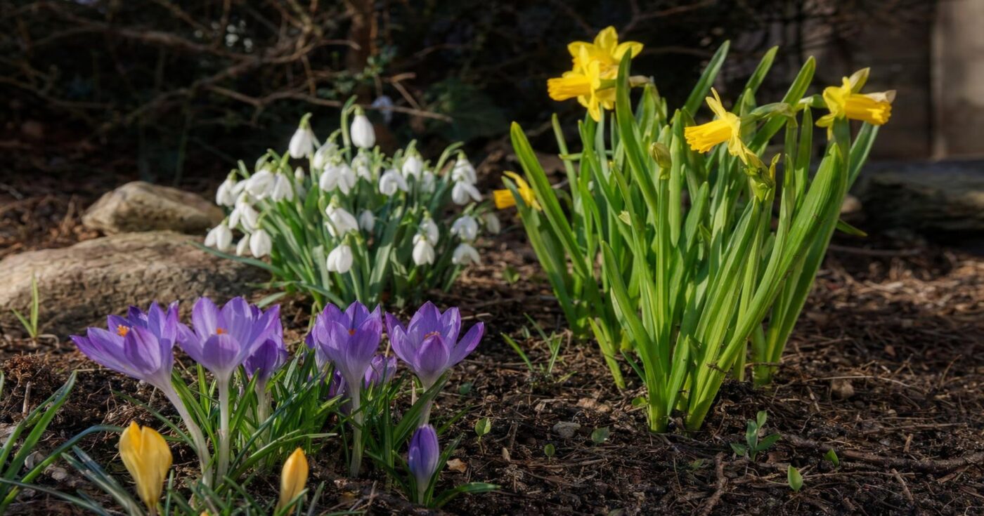 Frühblüher im Garten: Die besten Arten, Pflanzzeiten & Pflege für einen frühen Blütenstart