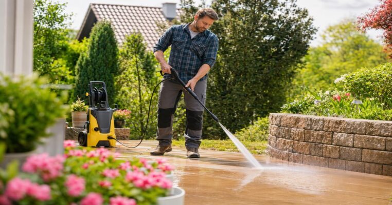 Hochdruckreiniger im Garten: Einsatzmöglichkeiten, Kauftipps & großer Ratgeber