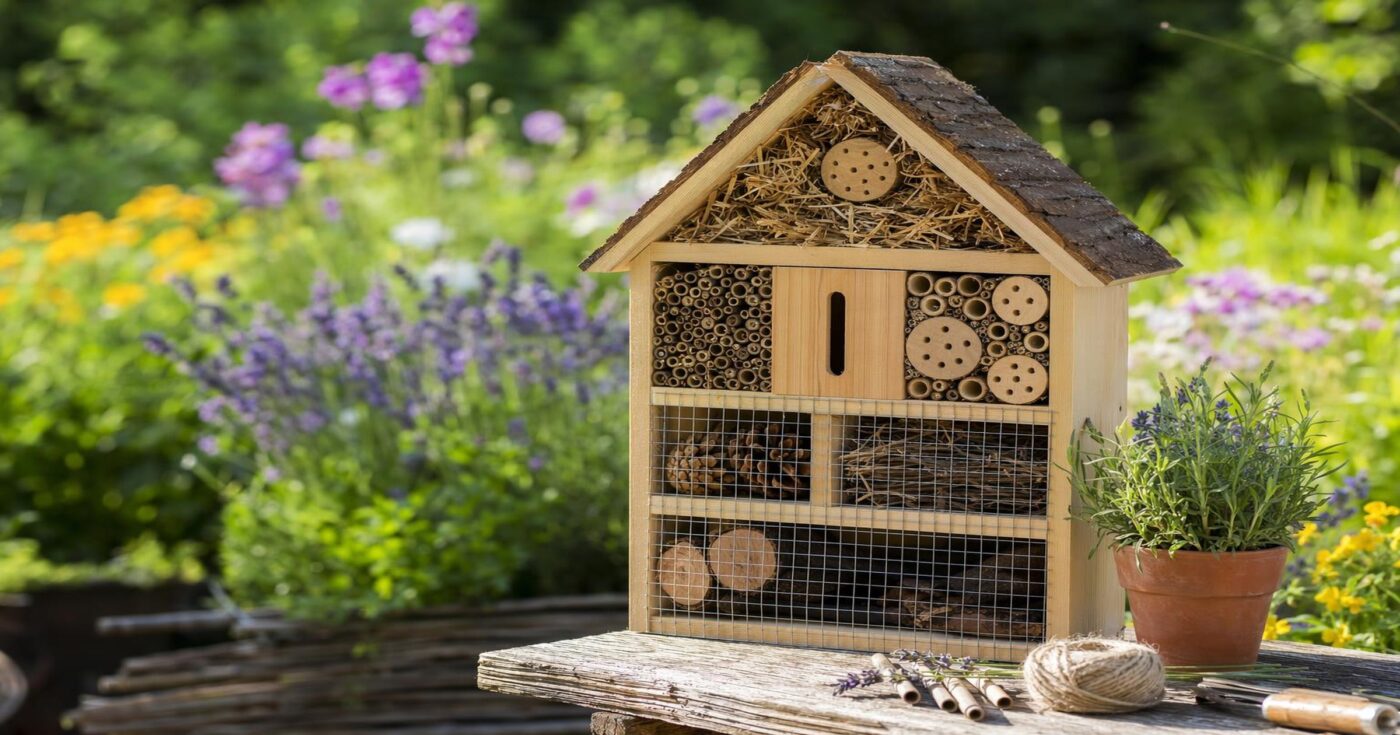 Insektenhotel bauen: Anleitung, Materialien & Tipps für den Garten