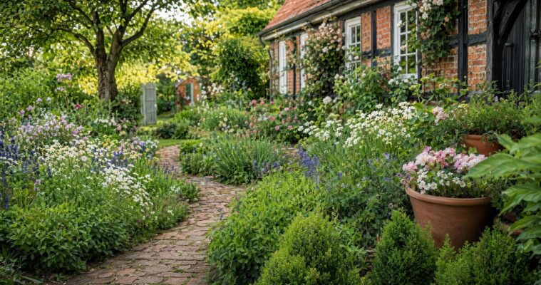 Landhausgarten anlegen und gestalten: Romantik und Natürlichkeit im Garten