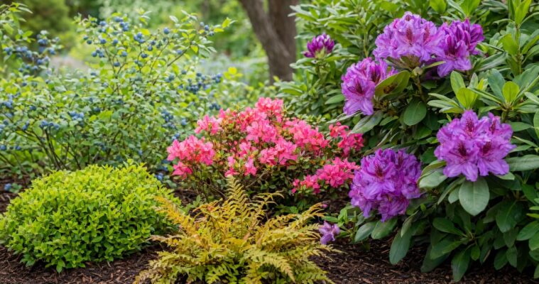 Moorbeetpflanzen im Garten: Rhododendron, Azalee, Heidelbeere & Co. richtig pflanzen und pflegen