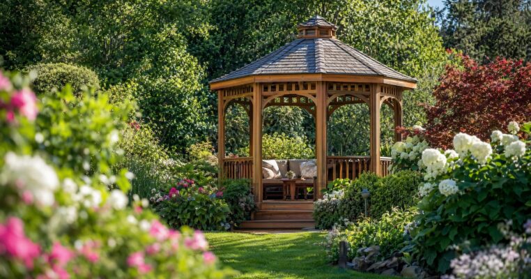 Pavillon: Bilder, Ideen und Tipps für den Garten