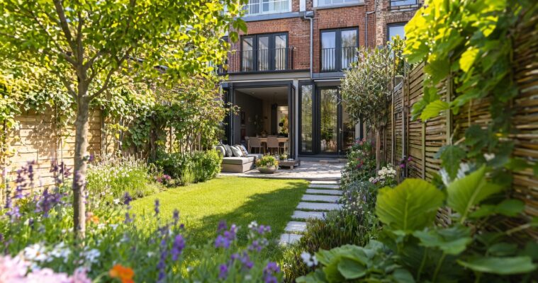 Reihenhausgarten gestalten: Tipps für kleine Gärten mit großer Wirkung