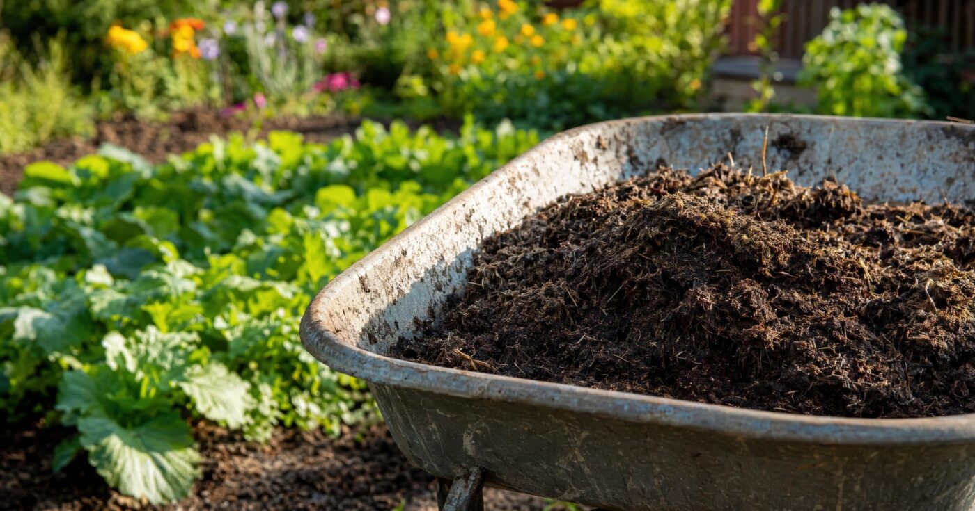 Rinderdung im Garten richtig verwenden