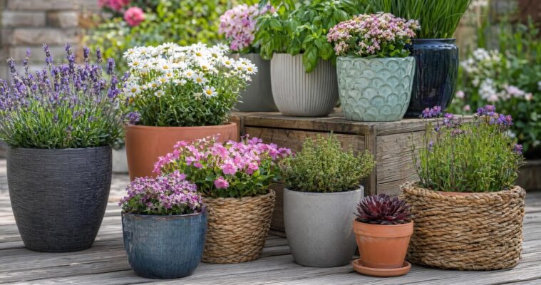 Blumentopf: Modelle und Materialien im Überblick