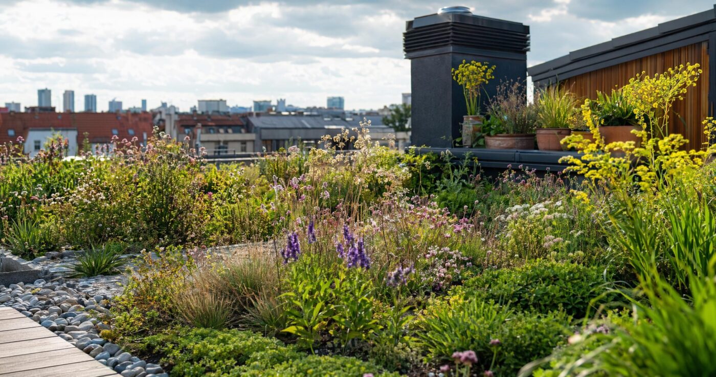 Dachgarten gestalten: Planung, Bepflanzung und Tipps für den grünen Dachgarten
