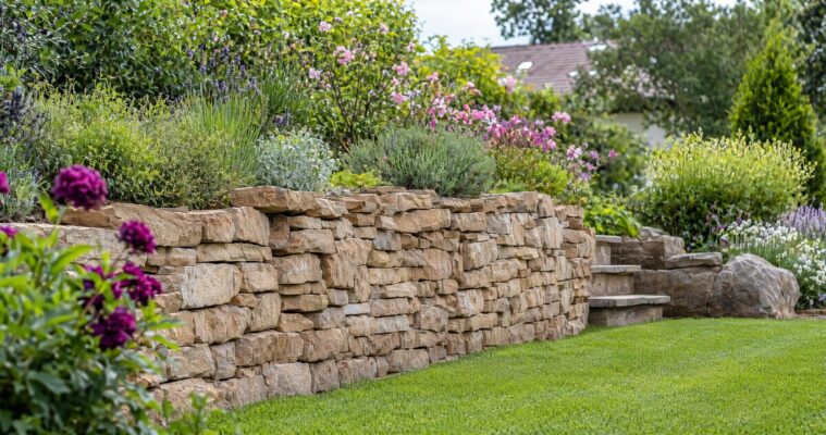 Gartenmauer planen und bauen: Materialien, Techniken und Tipps