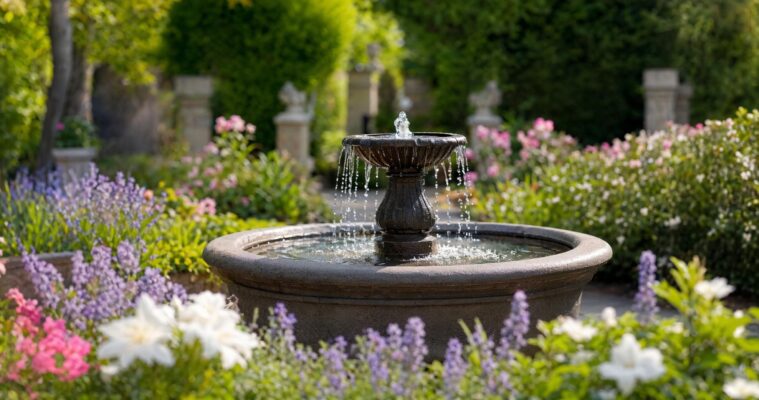 Springbrunnen für den Garten: Das komplette Ratgeber-Handbuch für Hobbygärtner