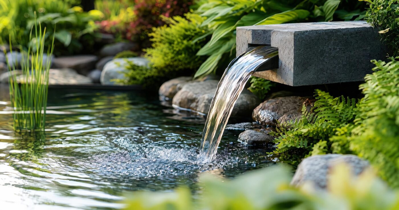 Wasserspiele im Garten: Ideen, Trends und Modelle fuer jeden Geschmack
