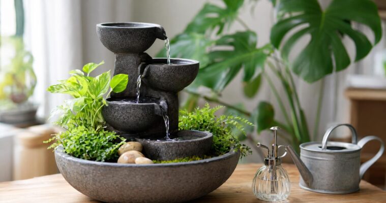 Zimmerbrunnen: Pflege und Tipps